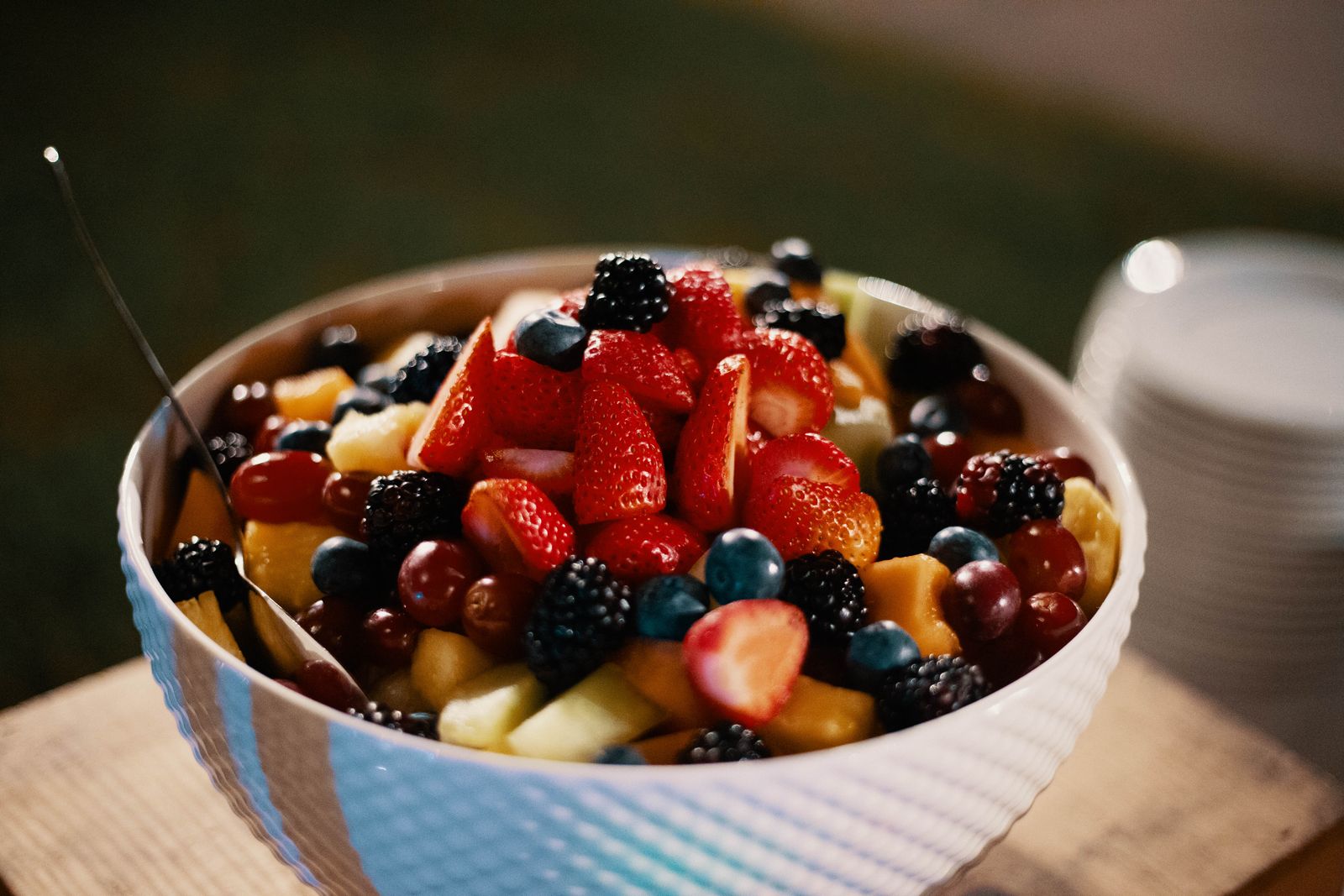 Bowl of mixed berries